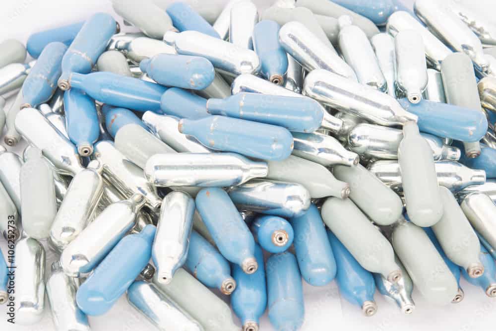 Illustrative image of Nitrous oxide tanks
